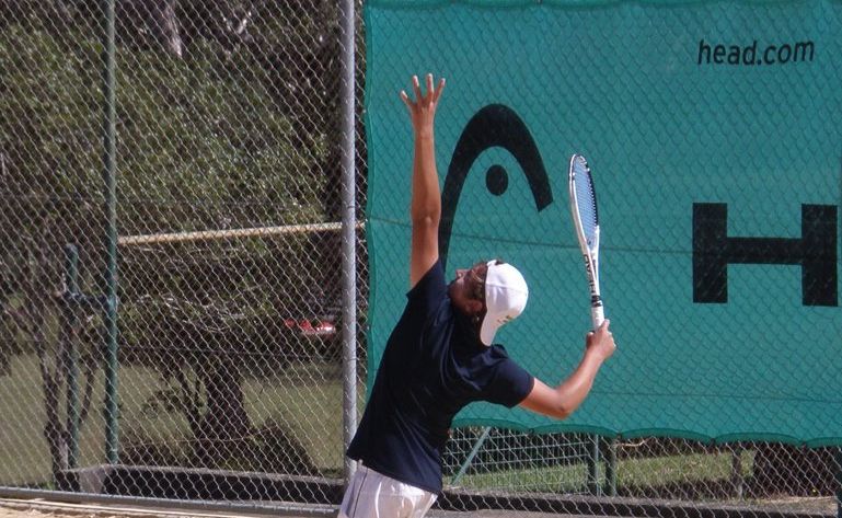 Burgeoning Coffs Coast tennis star Rhys Johnston is through to the Under-18 final of the Sawtell RSL Seaside Open at Sawtell Tennis Club. Burgeoning Coffs Coast tennis star Rhys Johnston is through to the Under-18 final of the Sawtell RSL Seaside Open at Sawtell Tennis Club.